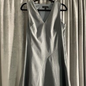 Banana Republic Gray V-neck Dress
